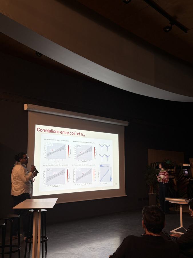 Graphiques de corrélation XTRT présentés au public