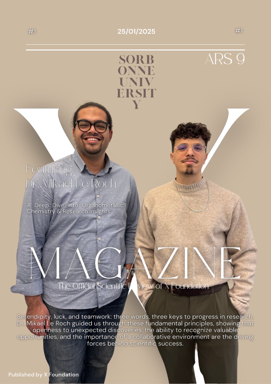 Couverture du X Magazine n°1 — ARS 9, featuring Dr. Mikaël Le Roch