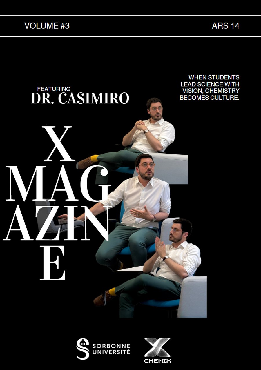 Couverture du X Magazine n°3 — RE/CONNECT with Dr. Casimiro